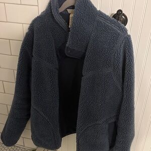 L.L. Bean Blue Teddy Jacket